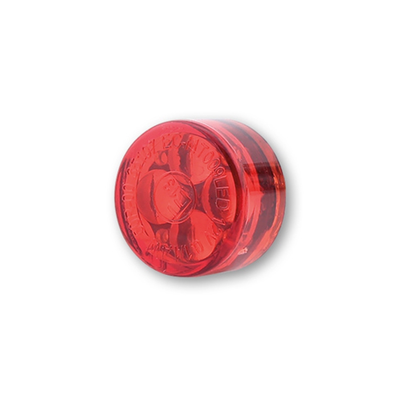 Modulo intelligente Highsider Sedici LED fanale posteriore per moto rosso