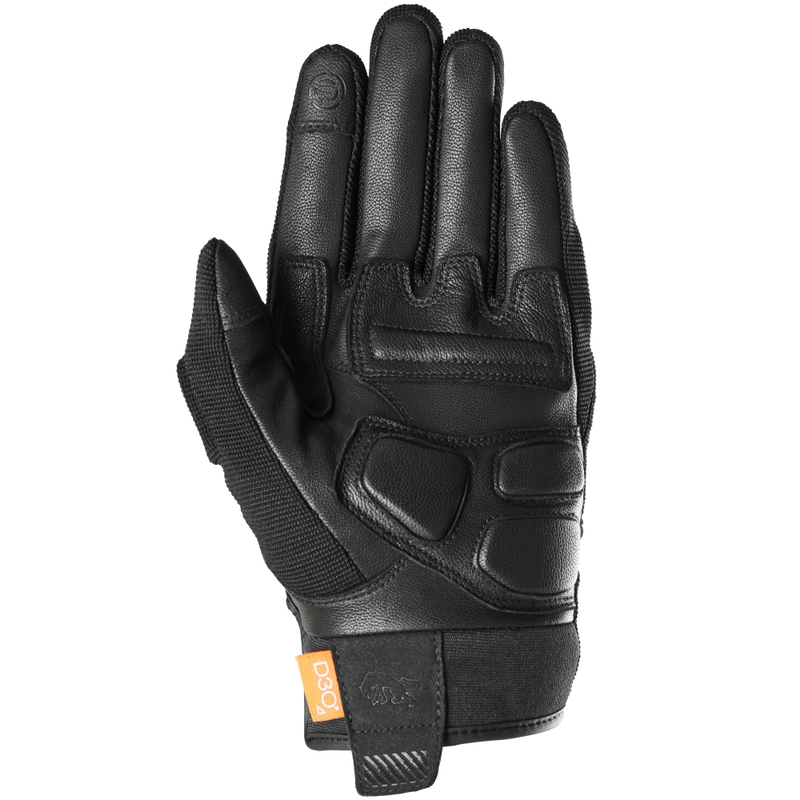Guanti da moto da donna Furygan Jet Lady D3O® Evo nero-bianco
