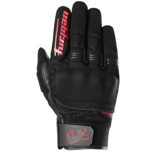 Guanti da moto Furygan Jet D3O Evo neri-rossi