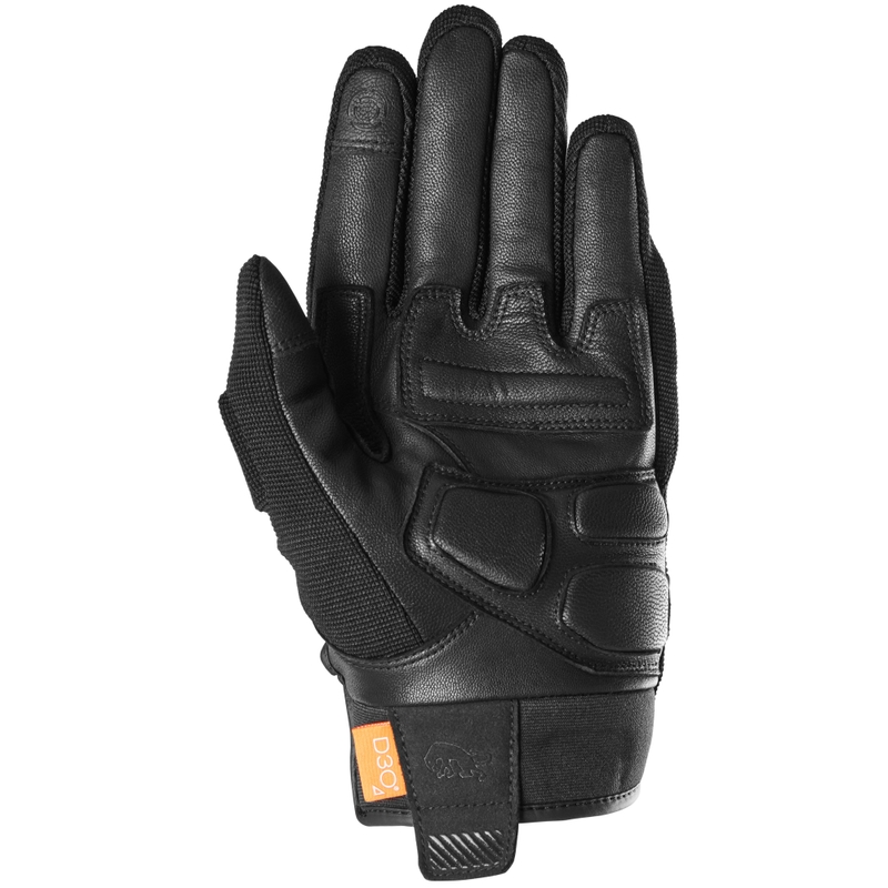 Guanti da moto Furygan Jet D3O Evo neri-rossi