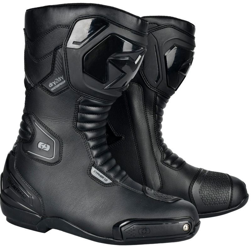 Stivali da moto Oxford Cypher 1.0 D2D neri