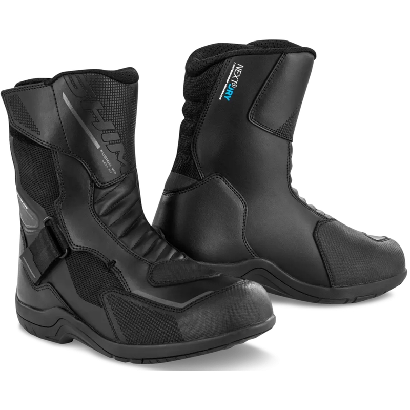 Stivali da moto da donna Shima Fusion WP neri