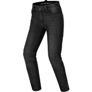 Jeans da motociclista estesi da donna Shima Ridge neri