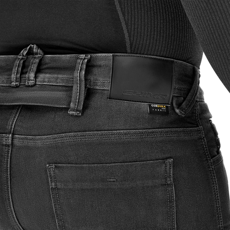Jeans da moto Shima Ridge neri