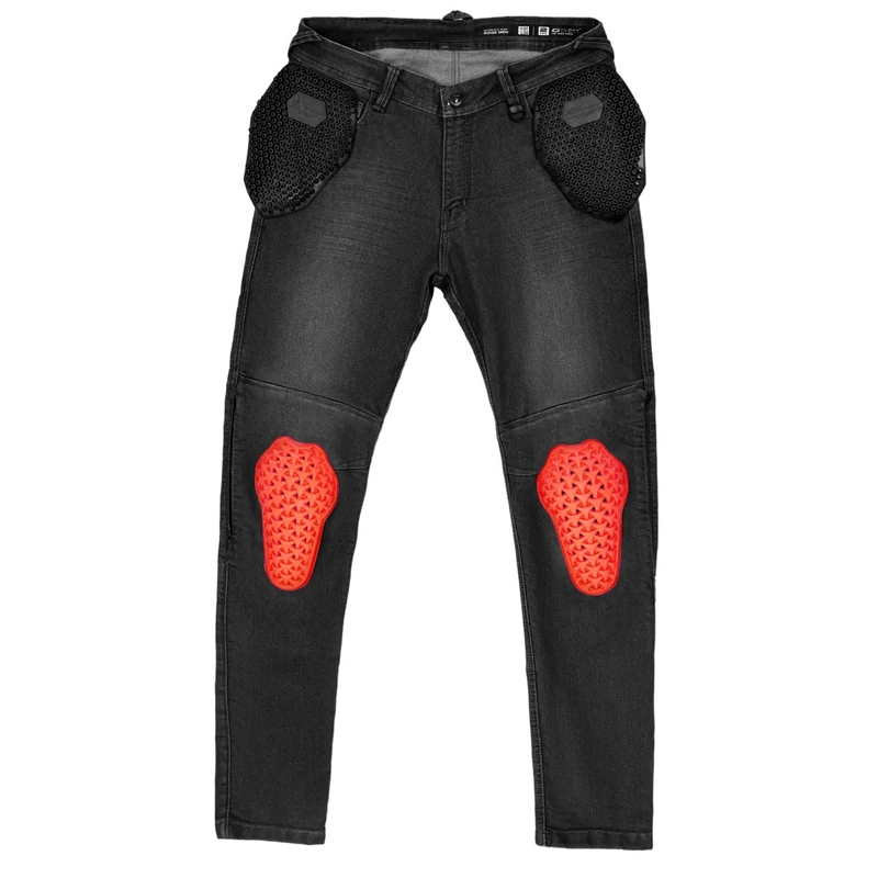 Jeans da moto Shima Ridge neri