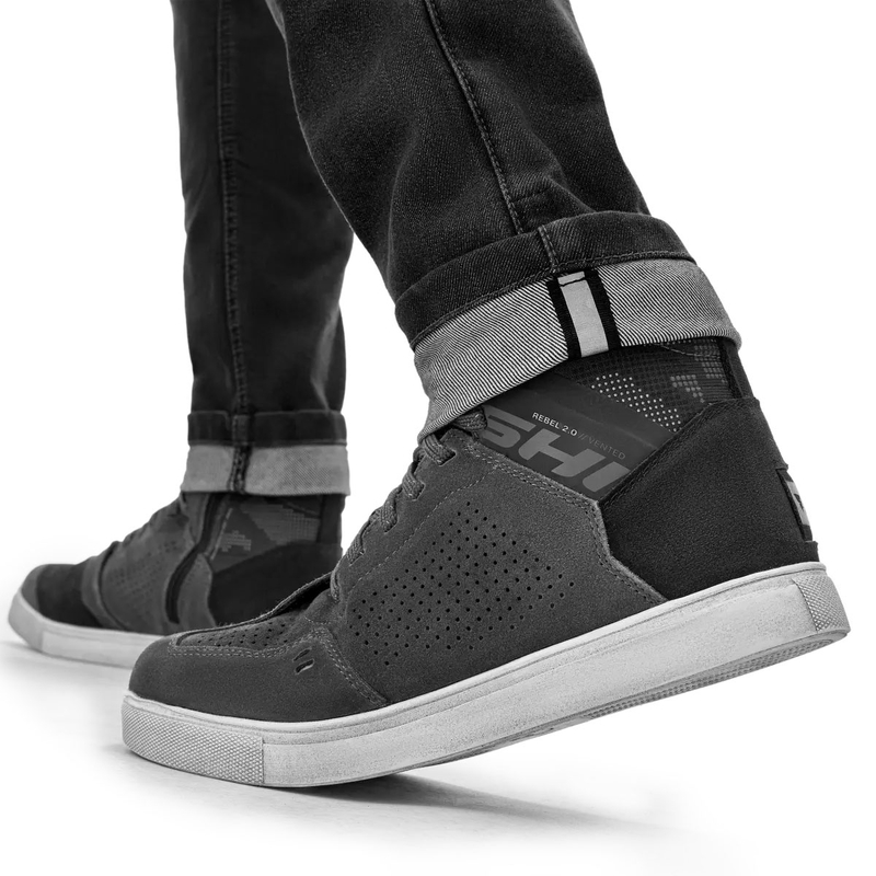 Jeans da moto estesi Shima Ridge neri