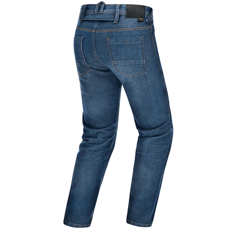Jeans da motociclista blu Shima Ridge