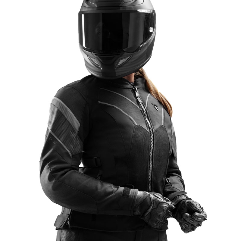 Giacca da moto da donna Rebelhorn Hiflow V nera