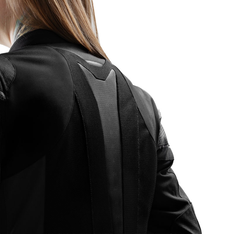 Giacca da moto da donna Rebelhorn Hiflow V nera