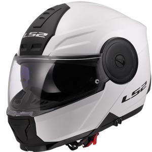 Casco moto modulare LS2 FF902 Scope II Solid bianco
