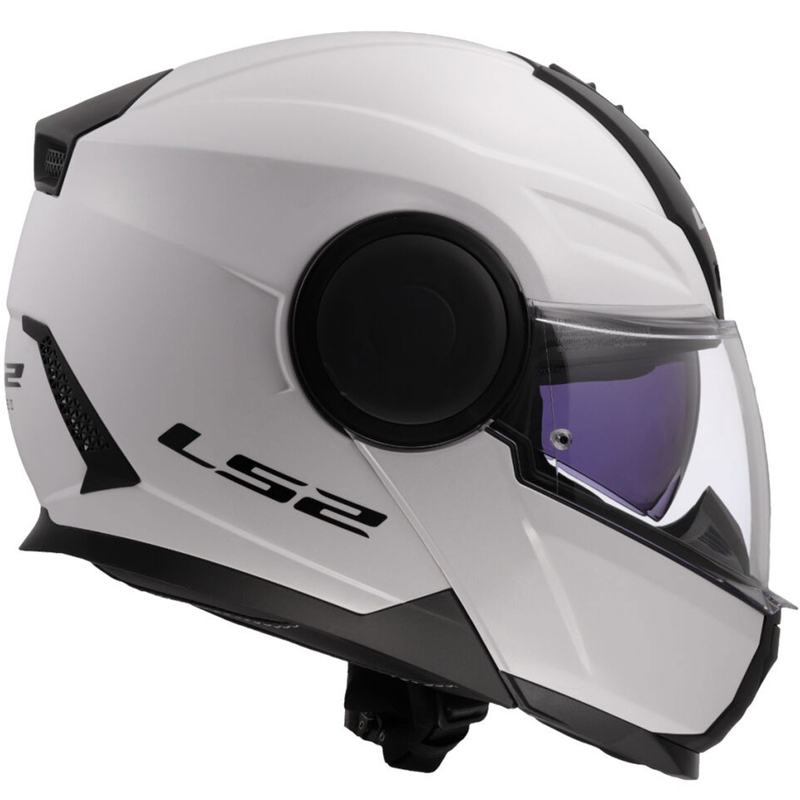 Casco moto modulare LS2 FF902 Scope II Solid bianco