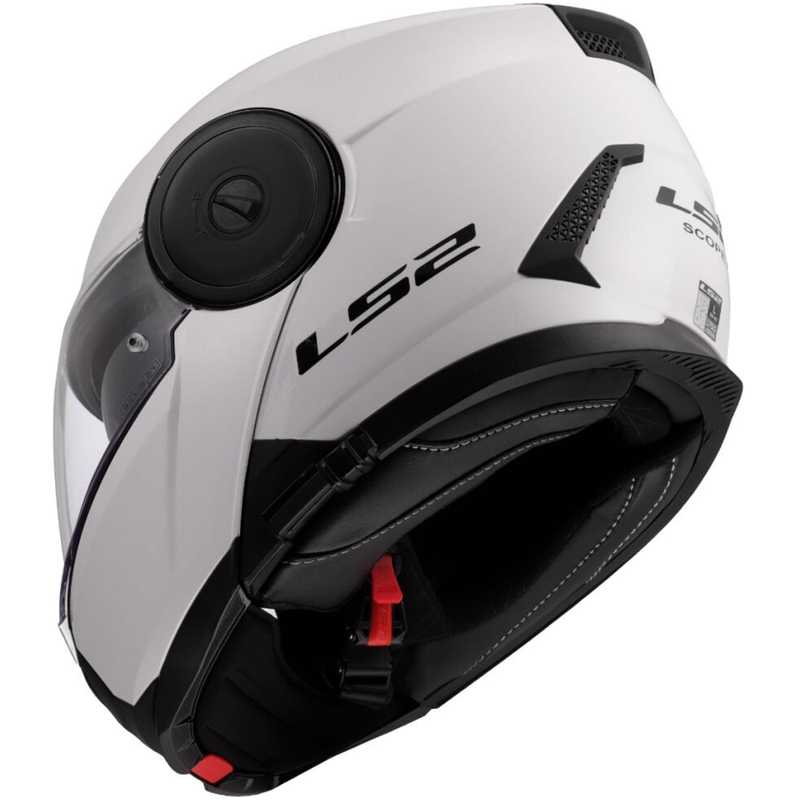 Casco moto modulare LS2 FF902 Scope II Solid bianco