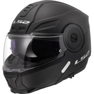 Casco moto flip-up LS2 FF902 Scope II Solid nero opaco