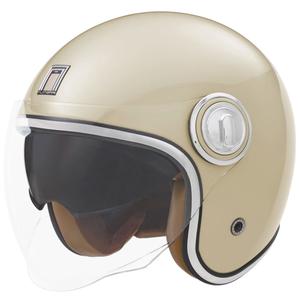 Casco moto aperto NOX PREMIUM Heritage bianco crema
