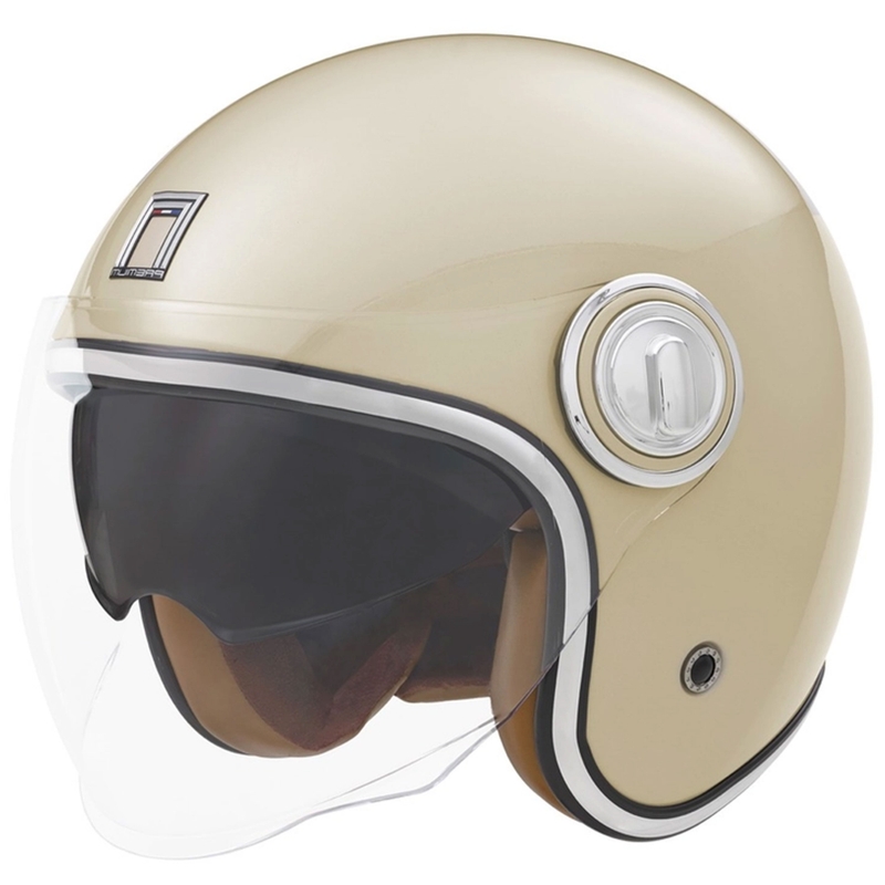 Casco moto aperto NOX PREMIUM Heritage bianco crema