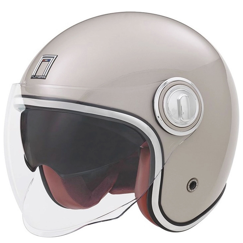 Casco aperto NOX PREMIUM Heritage rosa champagne