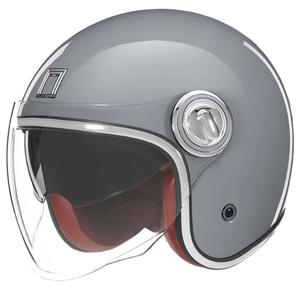 Casco aperto NOX PREMIUM Heritage grigio
