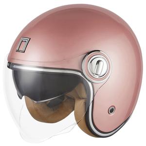 Casco moto aperto NOX PREMIUM Heritage rose gold