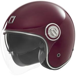 Casco moto aperto NOX PREMIUM Heritage bordeaux