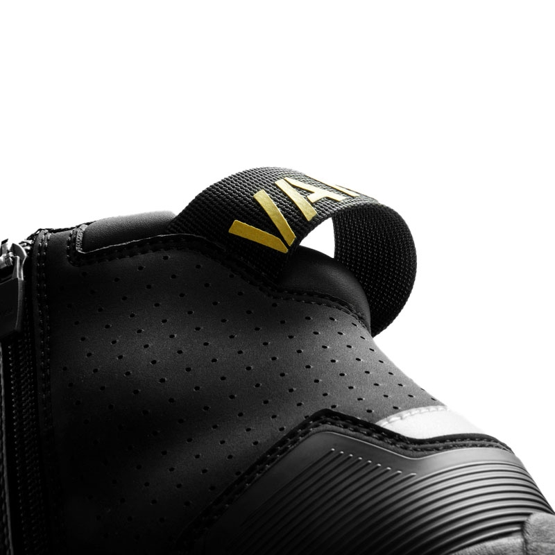 Stivali da moto da donna Rebelhorn Vandal II nero-oro