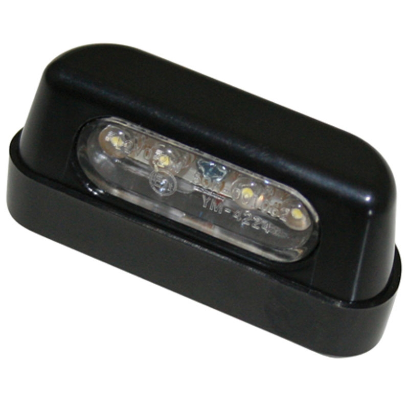 Illuminazione targa a LED Highsider Smart Plate nera