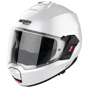Nolan N120-1 Classic N-com bianco casco da moto ribaltabile
