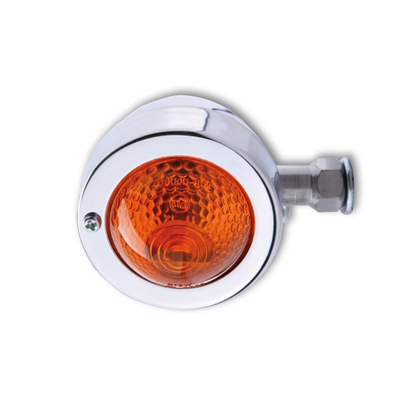 Indicatori di direzione per moto Highsider Smart Bullet Pike cromati
