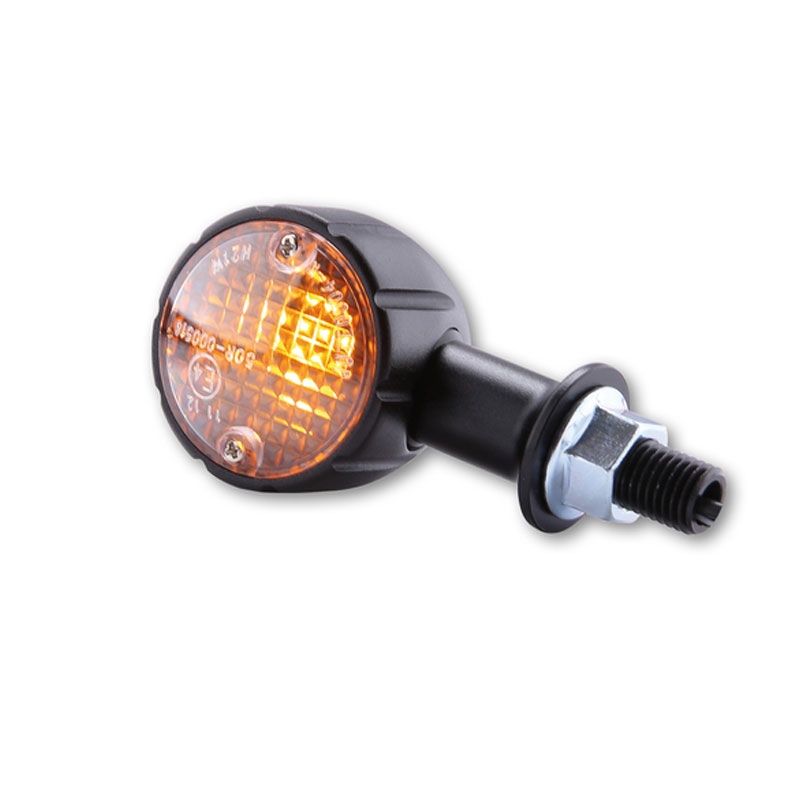 Indicatori di direzione per moto Highsider Smart Mini ARIZONA nero-arancione