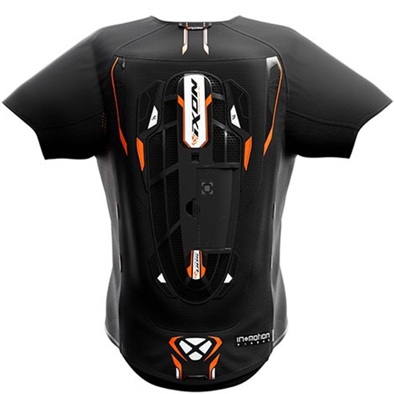 Sistema airbag IXON IX-AIRBAG U05 nero-arancione