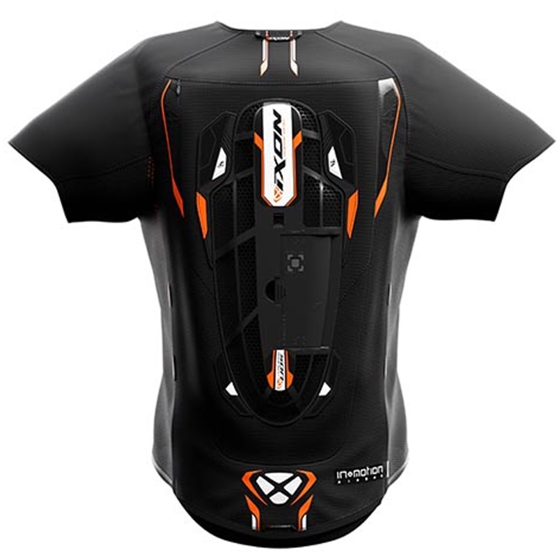 Sistema airbag IXON IX-AIRBAG U05 nero-arancione