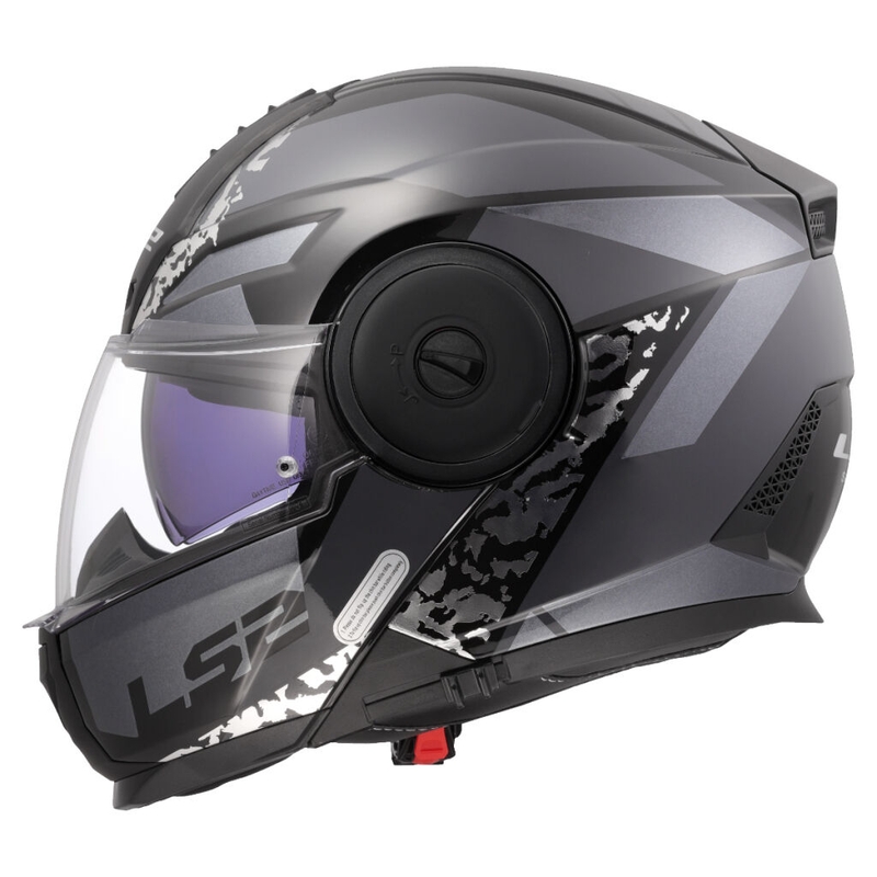 Casco moto apribile LS2 FF902 Scope II Oxyd nero-titanio
