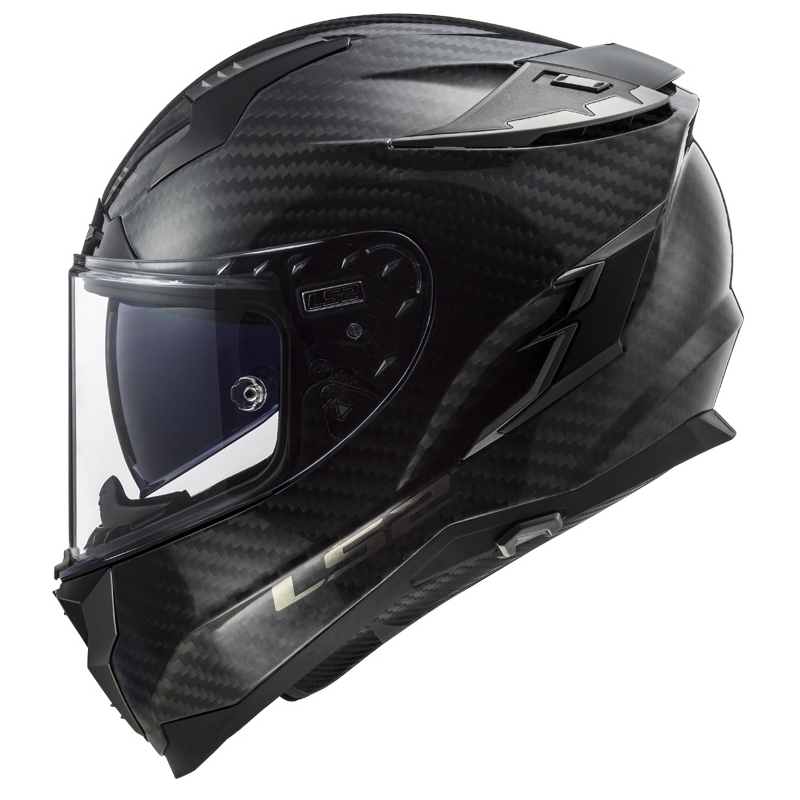Casco moto integrale LS2 FF327 Challenger C Solid Carbon Saldi