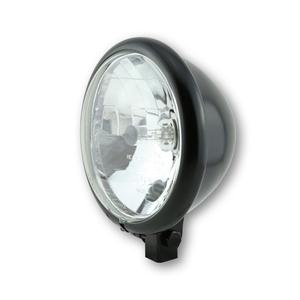 Faro anteriore Highsider Smart Bates Style da 5 3/4 pollici con vetro trasparente nero