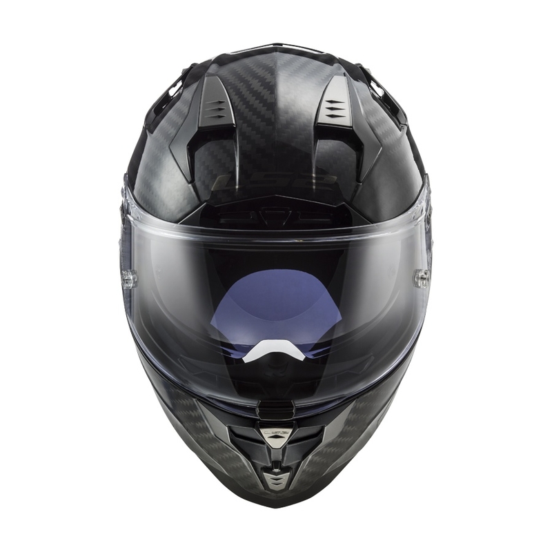 Casco moto integrale LS2 FF327 Challenger C Solid Carbon Saldi
