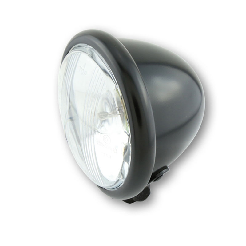 Faro anteriore Highsider Smart Bates Style da 4 1/2 pollici, nero opaco
