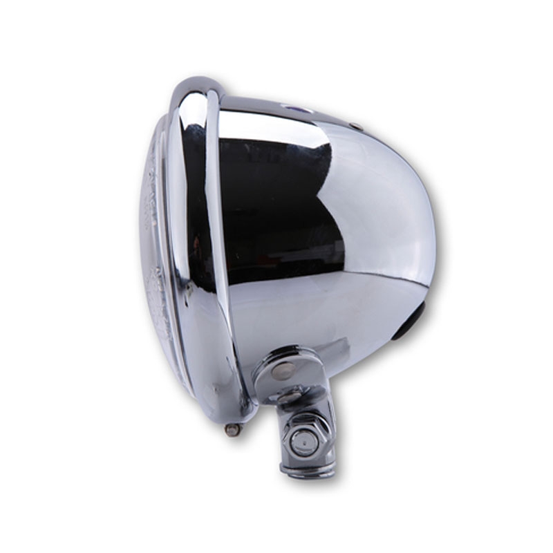 Faro anteriore Highsider Smart Bates Style da 4 1/2 pollici cromato