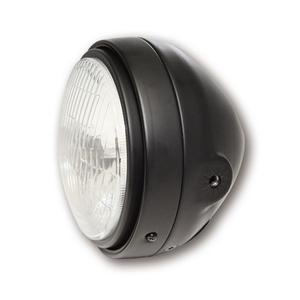 Faro anteriore Highsider Smart H4 nero opaco