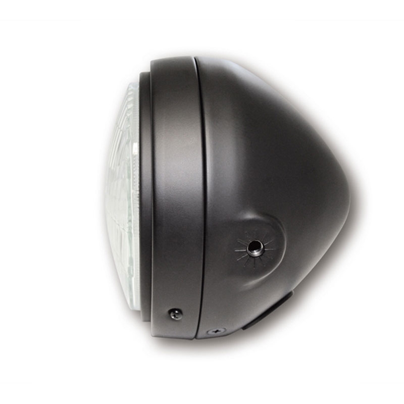 Faro anteriore Highsider Smart H4 nero opaco