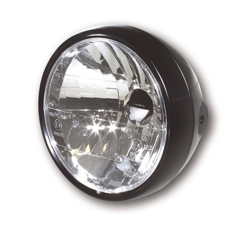 Faro anteriore Highsider Smart 6 1/2 nero opaco