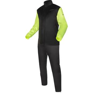 Rebelhorn Rain giacca antipioggia da moto giallo fluo