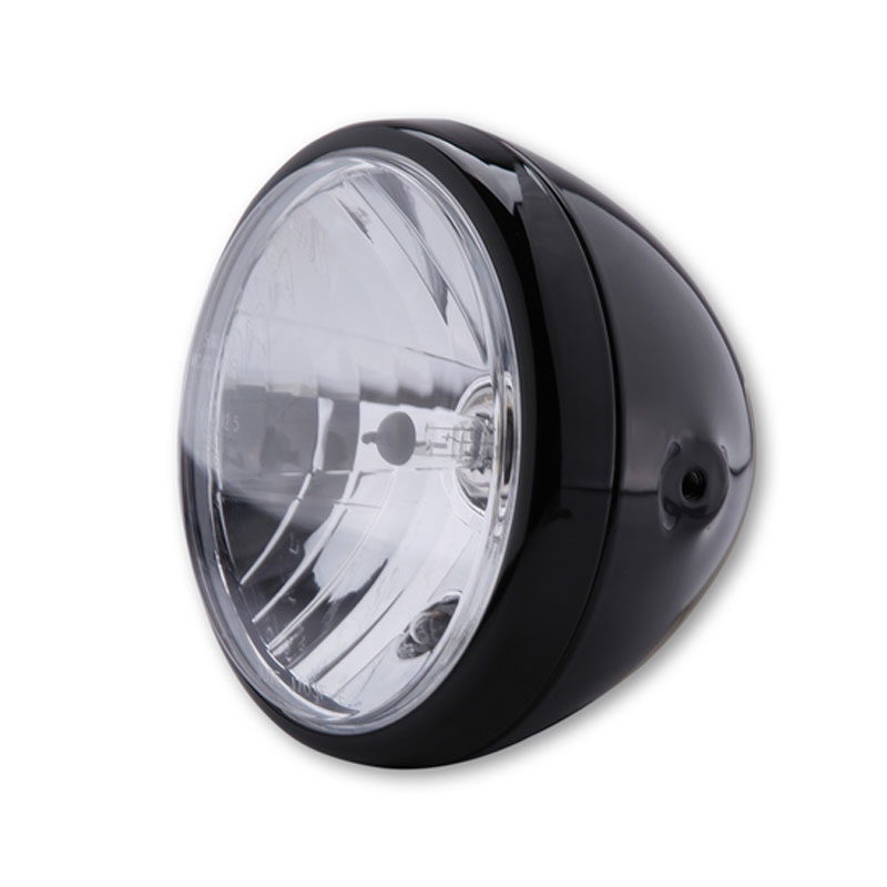 Faro anteriore Highsider Smart Reno 7 con vetro trasparente nero