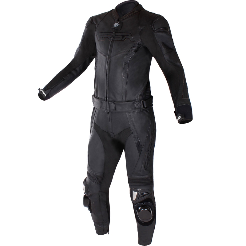 Tuta da moto in pelle RSA Imola 2.1 nera