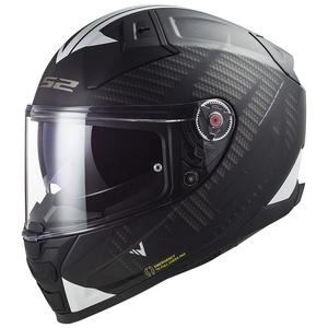 Casco integrale da moto LS2 FF811 Vector II Splitter bianco-nero