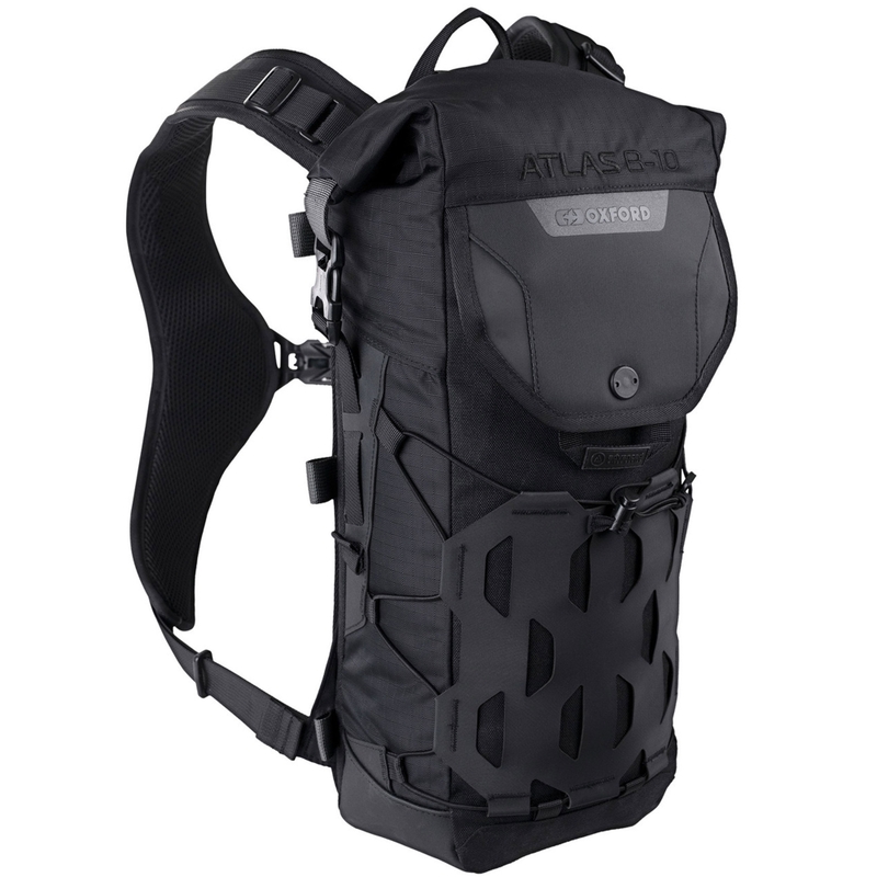 Zaino da moto Oxford Atlas B-10 nero 10 l