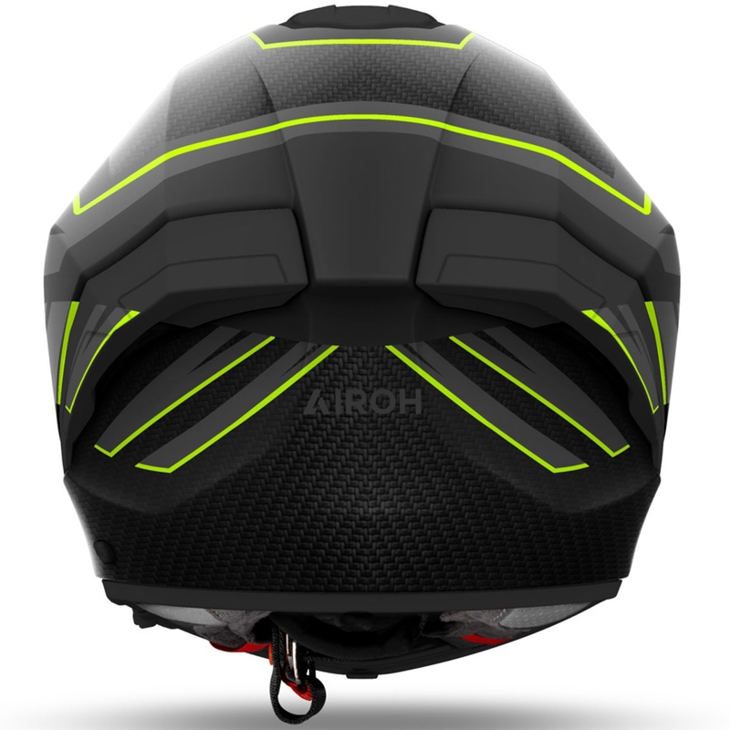 Casco integrale da moto Airoh MATRYX Sentinel giallo opaco