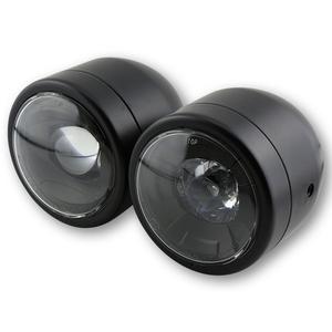 Faro anteriore Highsider Smart Twin LED nero