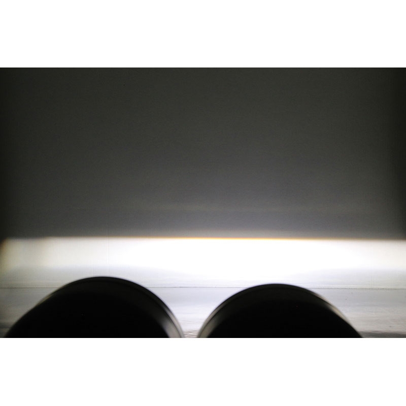 Faro anteriore Highsider Smart Twin LED nero