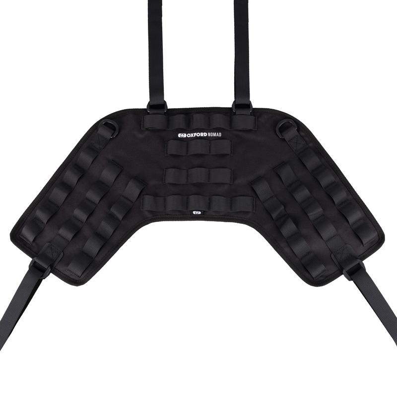 Sistema portapacchi Oxford Nomad per sedile passeggero, nero