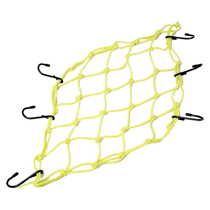 Rete da moto - Spider - giallo fluo