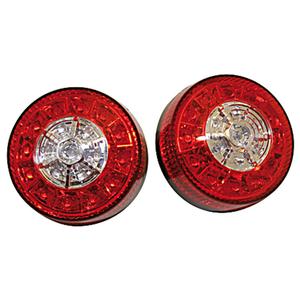 Fanale posteriore ATV Highsider Smart LED 3 in 1 nero-rosso
